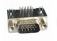 Male Right Angle D Sub Connector HDR 15 Pin for RRU equipment and Electric tilt antenna use