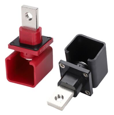 RT Series Industrial Terminal Square Battery Connectors With 150A/200A/300A Red/Black Positive & Negative Poles