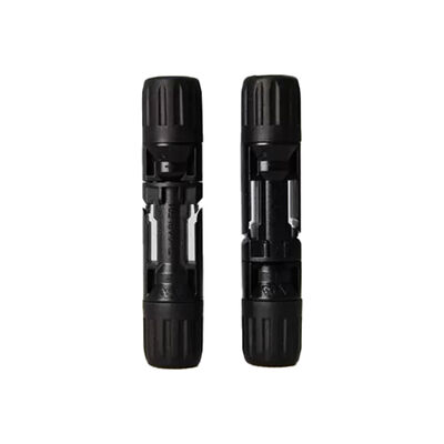 MC4 Solar PV Connectors Panel Mount with Female and Male Plug for New Energy Solutions