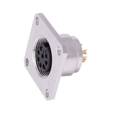 M16 Ip67 Panel Mount Electrical Connectors