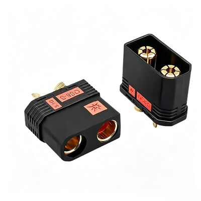 Enchufe de cable de alimentación para dron QS8-S, calibre de cable 12AWG, conectores integrados de alta potencia de 110A