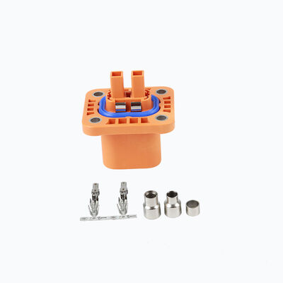 Conector impermeable de corriente continua de 2 núcleos HV para EV/NEV