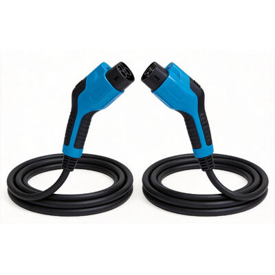 IEC 62196-2 Tipo 2 Cable de carga de vehículos eléctricos   16A/32A 3-Fase 22kW Rápido, seguro y duradero