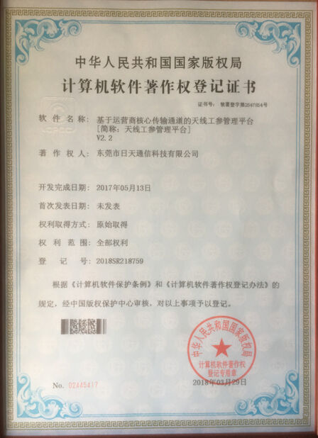CHINA Dongguan RitianLink Technology Co., Ltd. certificaciones